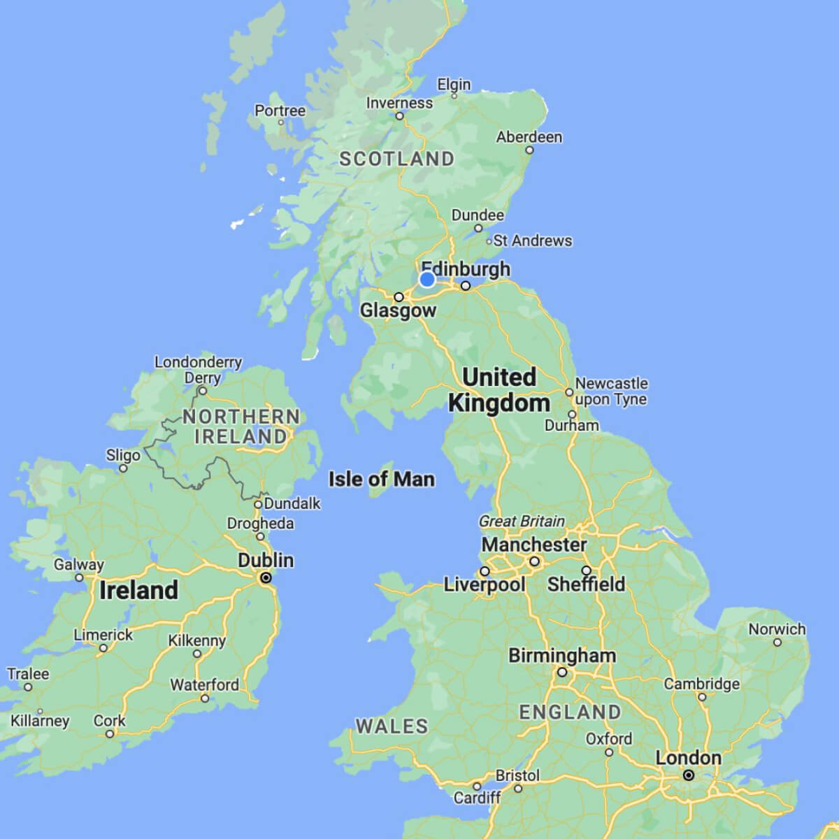 ONR sites and facilities map | Office for Nuclear Regulation